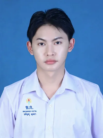 Watanyoo Putta in his Khonkaenwittayayon School uniform